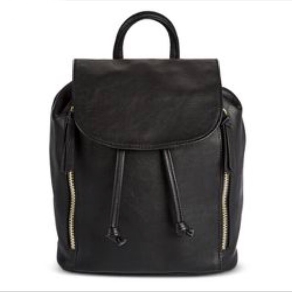 mossimo backpack purse black